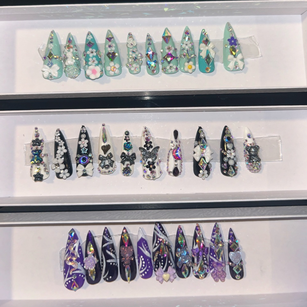 Colorful Nail Art Set